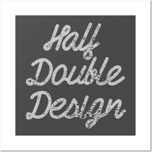 Half Double Design Posters and Art